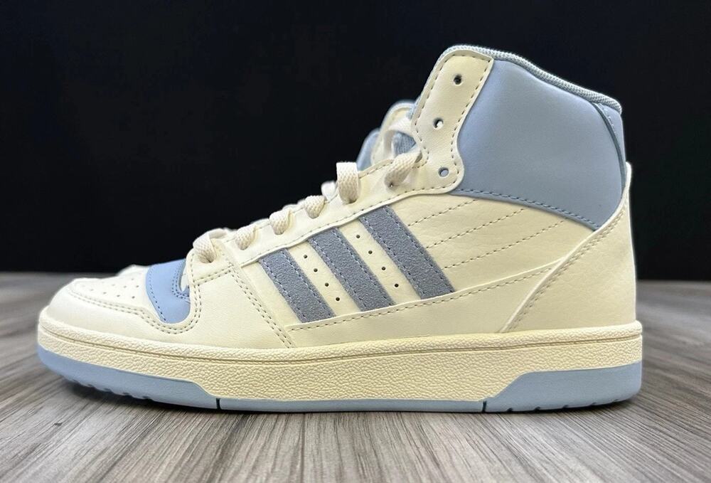 adidas Break Start Mid W Off White Blue IH7879 Womens Size 7.5 Sneakers NEW